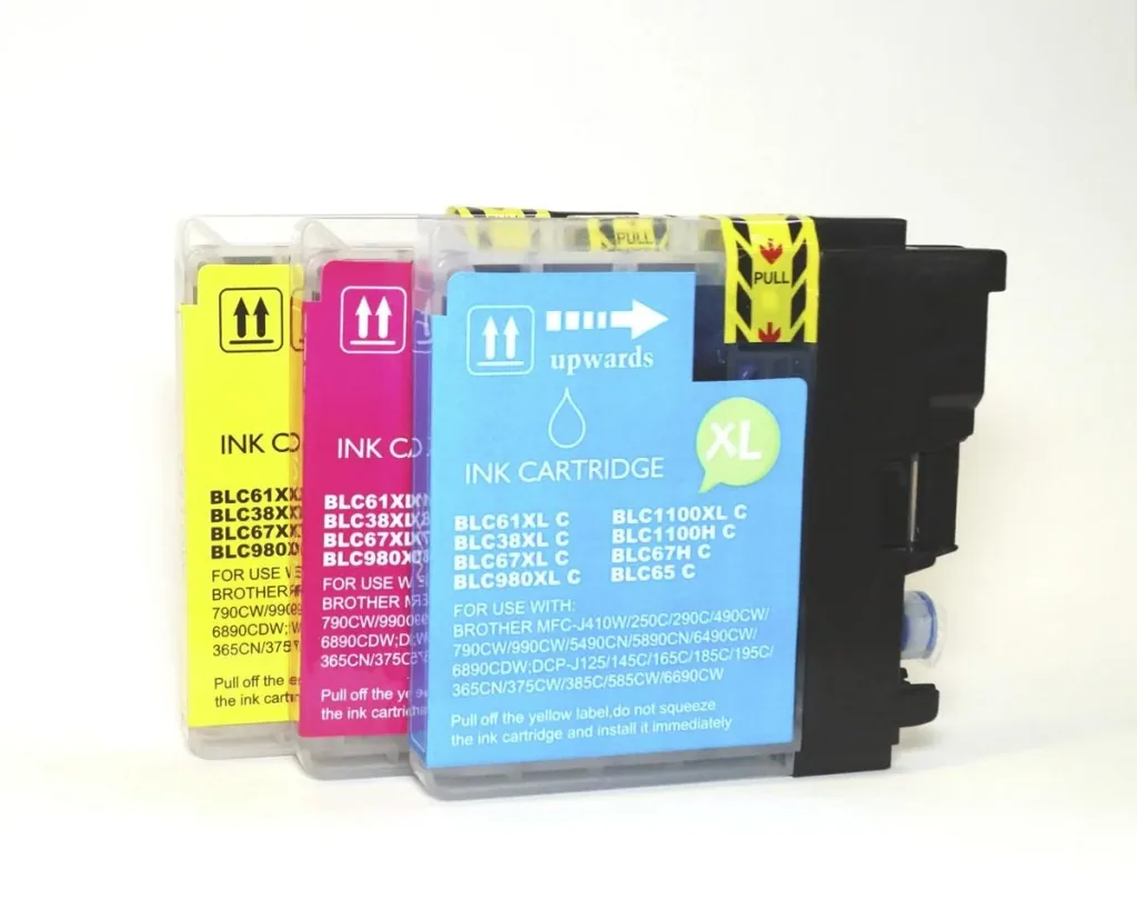 Druckerpatrone für Brother LC985 Multipack - 3er Pack Cyan, Magenta, Gelb