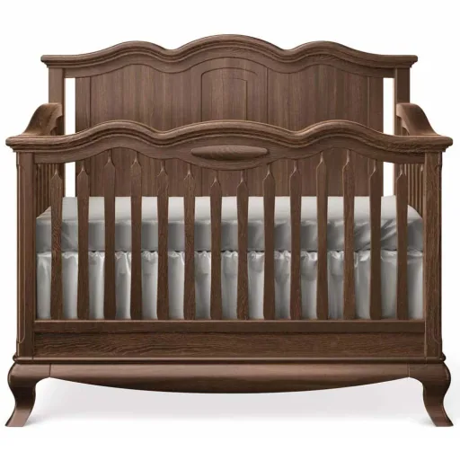 Romina Cleopatra Babybett umbaubar geschlossene Rückwand
