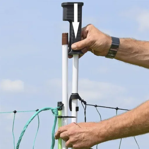 Tor Jumbo 112 cm mit Doppelspitze, 3 m
