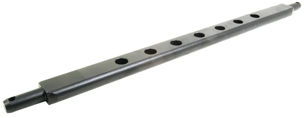 Ackerschiene Kat 2, 7 Löcher, 975 mm, Ø 32 mm, 44 x 89 mm