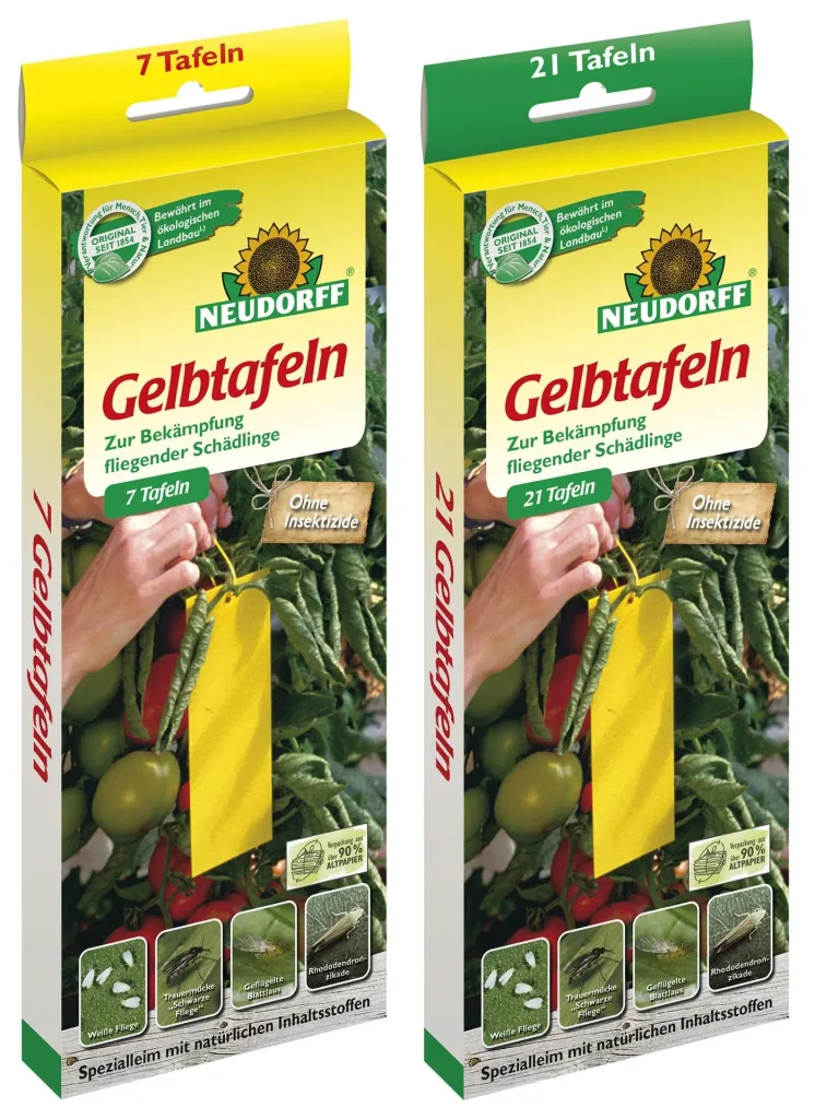 Gelbtafel kleinformat 7,5 x 20 cm - 21 Stück
