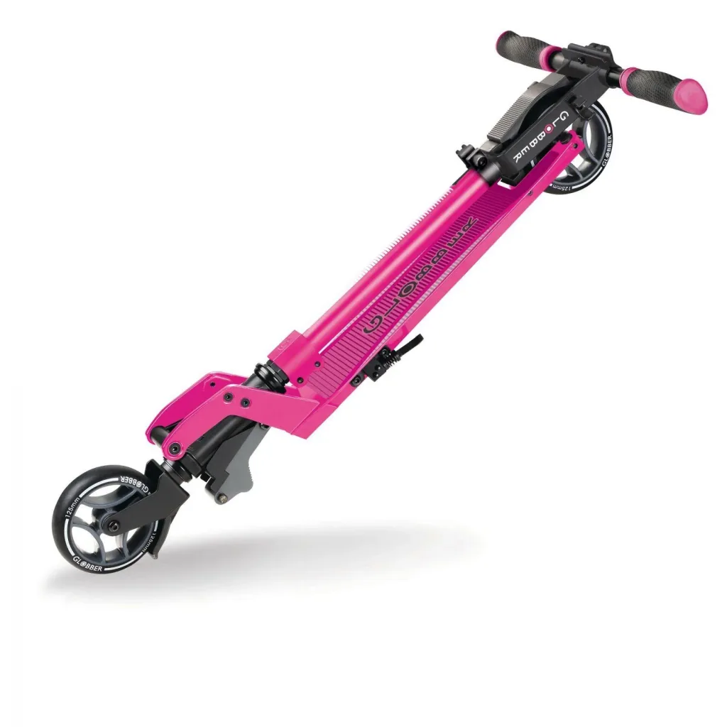 ONE K 165 DELUXE Tretroller, 165 mm, ABEC 7, höhenverstellbar, Handbremse, Klappmechanismus, schwarz