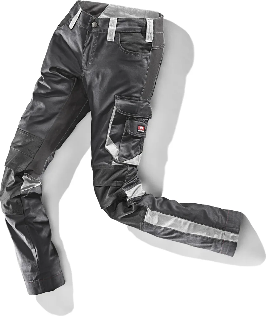 Damenhose WORXTAR, schwarz-grau, Gr. 38