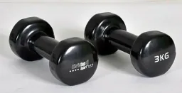 Vinyl Hanteln - Beauty Bells 2 x 3 kg (Paar)