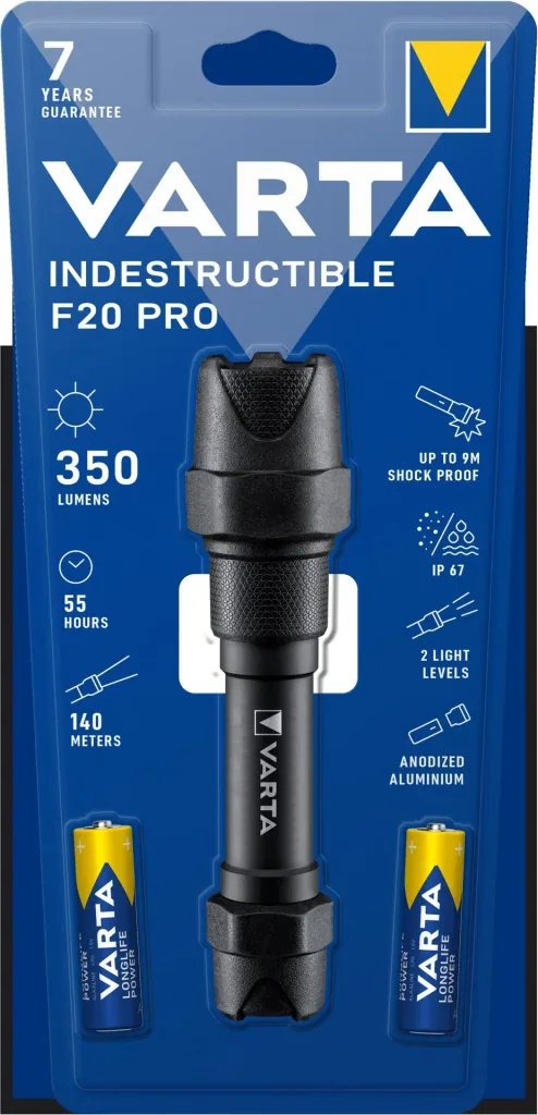 LED Taschenlampe - F20 Pro Indestructible, stoßabsorbierend