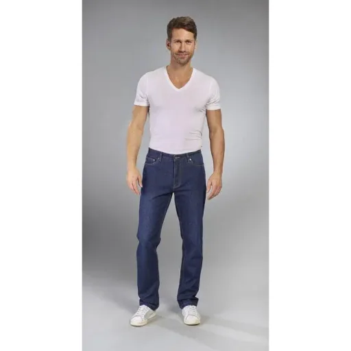 5 Pocket Jeans, Farbe dark stone, Gr.62