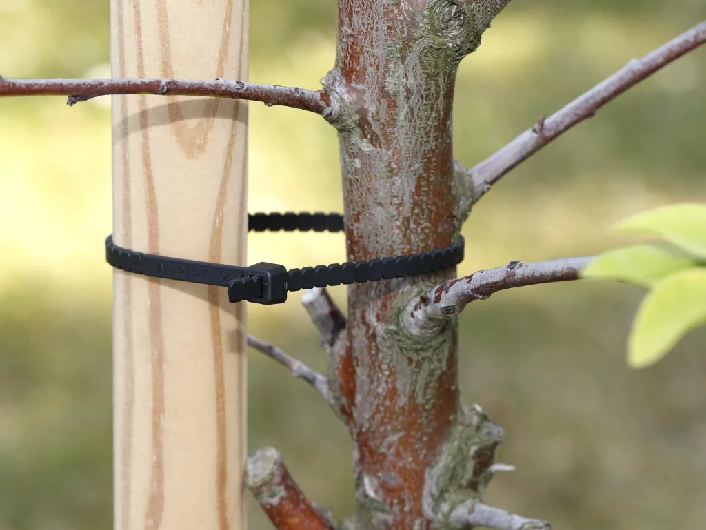 Kabelbinder zum Abdrehen "Twist Cable Ties", Schwarz UV 360 x 8,0 mm