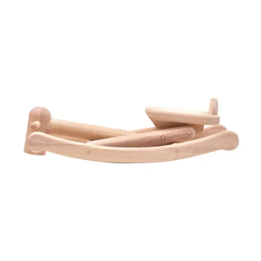 Plan Toys Schaukelpferd klappbar Holz natur