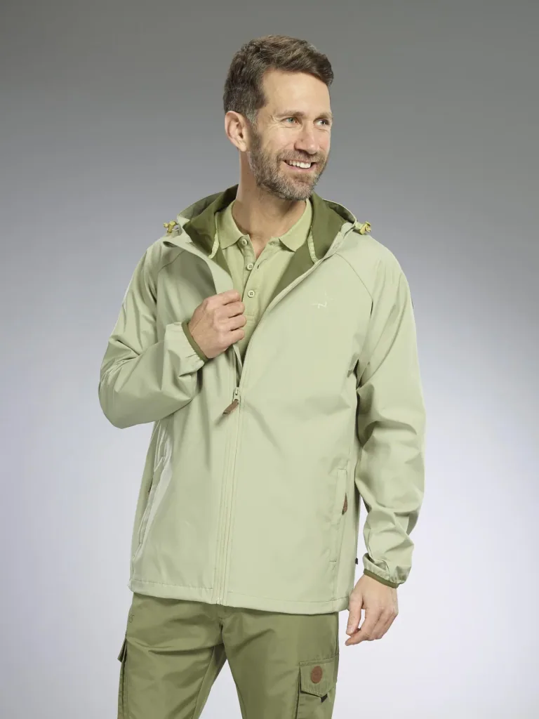 Funktionsjacke, Farbe khaki, Gr.M