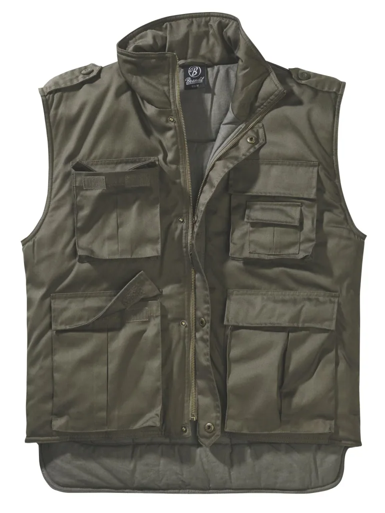 Rangerweste, Farbe oliv, Gr.4XL