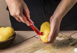 Sparschäler Sharple mit Selbstschärfsystem, rot