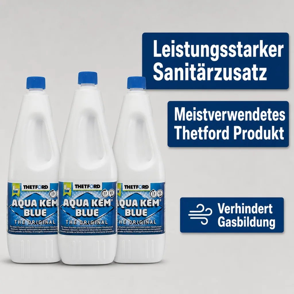 THETFORD Aqua Kem Blue 3 x 2 Liter