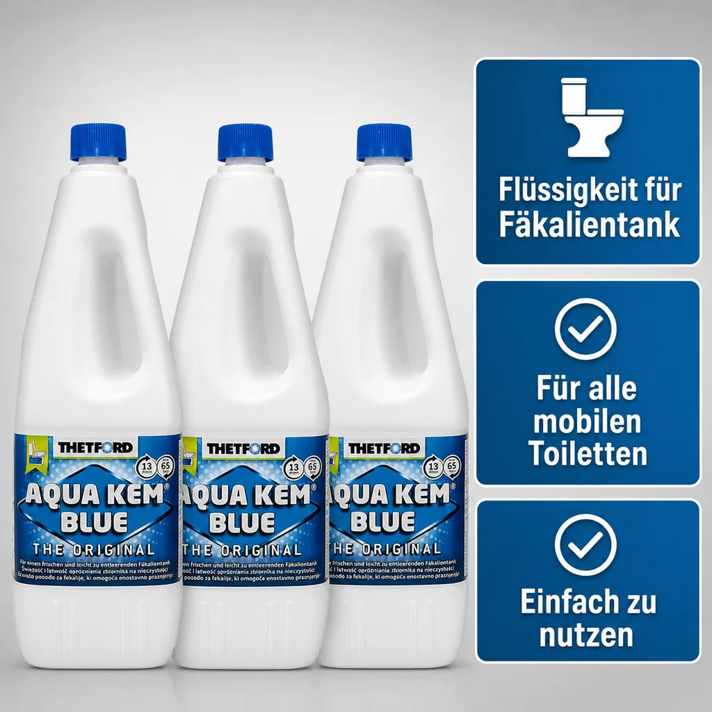 THETFORD Aqua Kem Blue 3 x 2 Liter