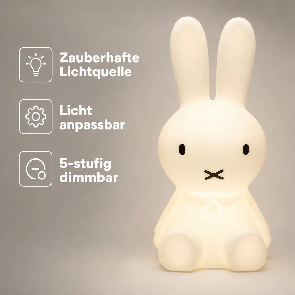 Mr Maria Lampe Miffy XL