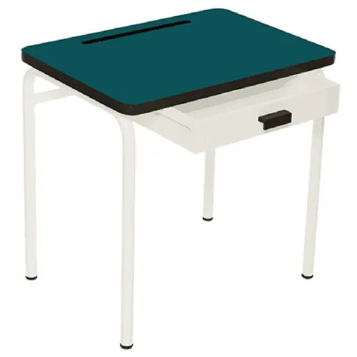 Gambettes Kindertisch/Schreibtisch Regine grün blau