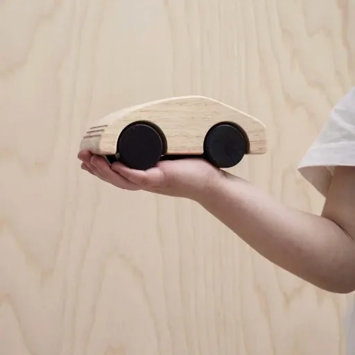 Kids Concept Spielzeug Sportwagen Holz natur