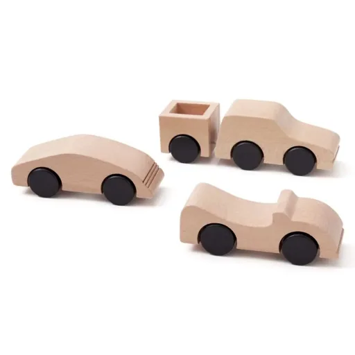 Kids Concept Spielzeug Sportwagen Holz natur