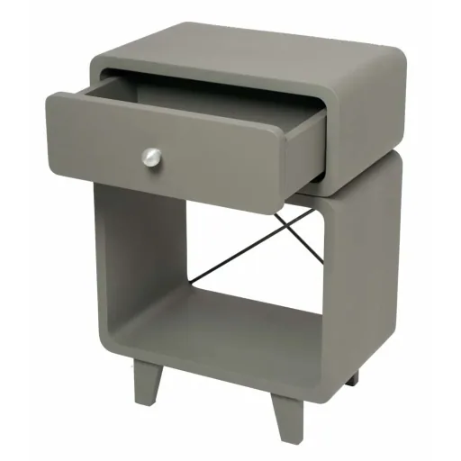 Laurette Nachttisch Chevet Zzzz, Farbe: taupe