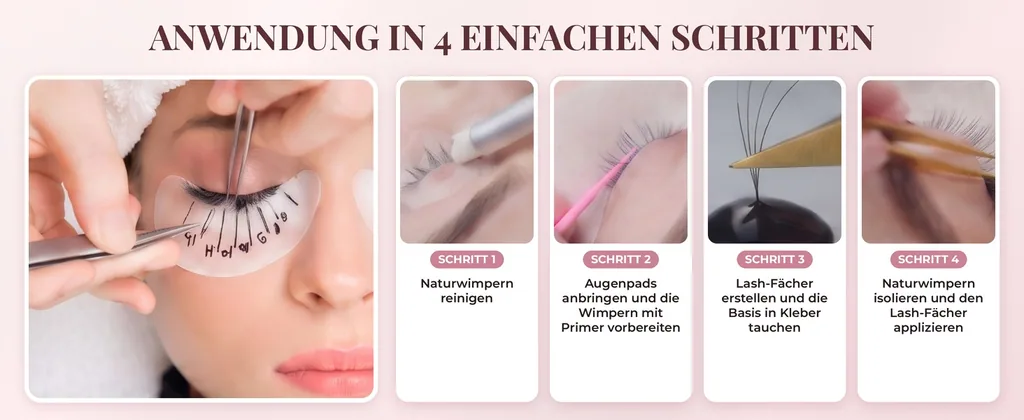 Ultra sensibles Wimpernkleber Liore Lash – Starker Halt Wimpernkleber, 3–4 Wochen Haltbarkeit, Kleber für Wimpernverlängerungen