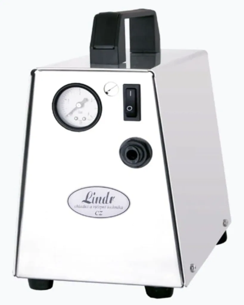 Komplett Set - Zapfanlage JET 30 Bierkoffer, Bierzapfanlage, Durchlaufkühler 1-leitig Trockenkühler, bis zu 35 Liter/h, mit Luftkompressor, Zapfkopf: ohne