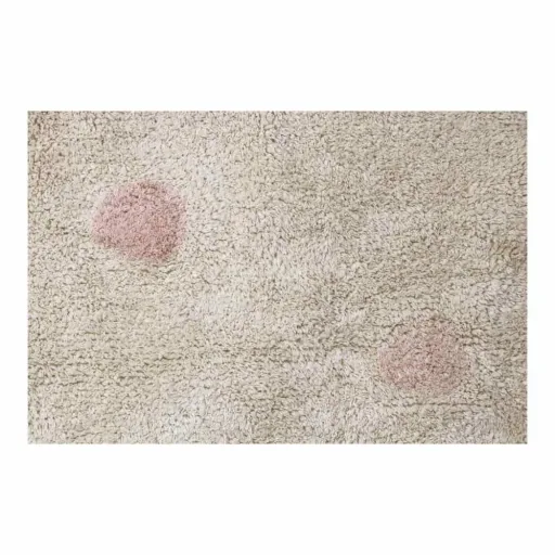 Lorena Canals waschbarer Teppich "Hippy Dots" nude