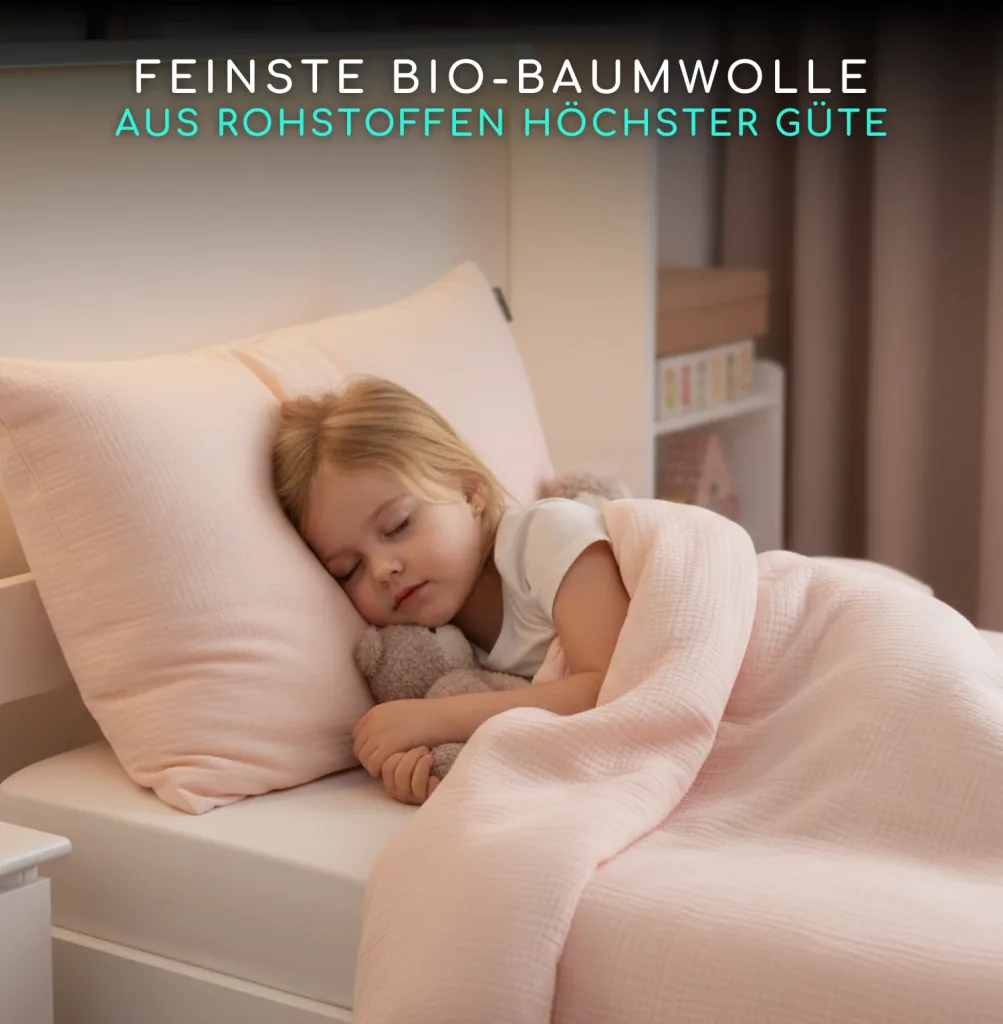 Alavya Home Kinderbettwäsche 135x200 cm Baumwolle - 2er-Set, Pink