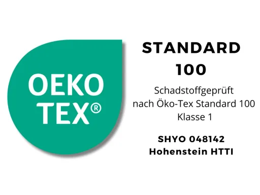 Alavya Home Dekoset aus 100% Bio-Musselin Baumwolle | GOTS zertifiziert | 125x350cm Weiß