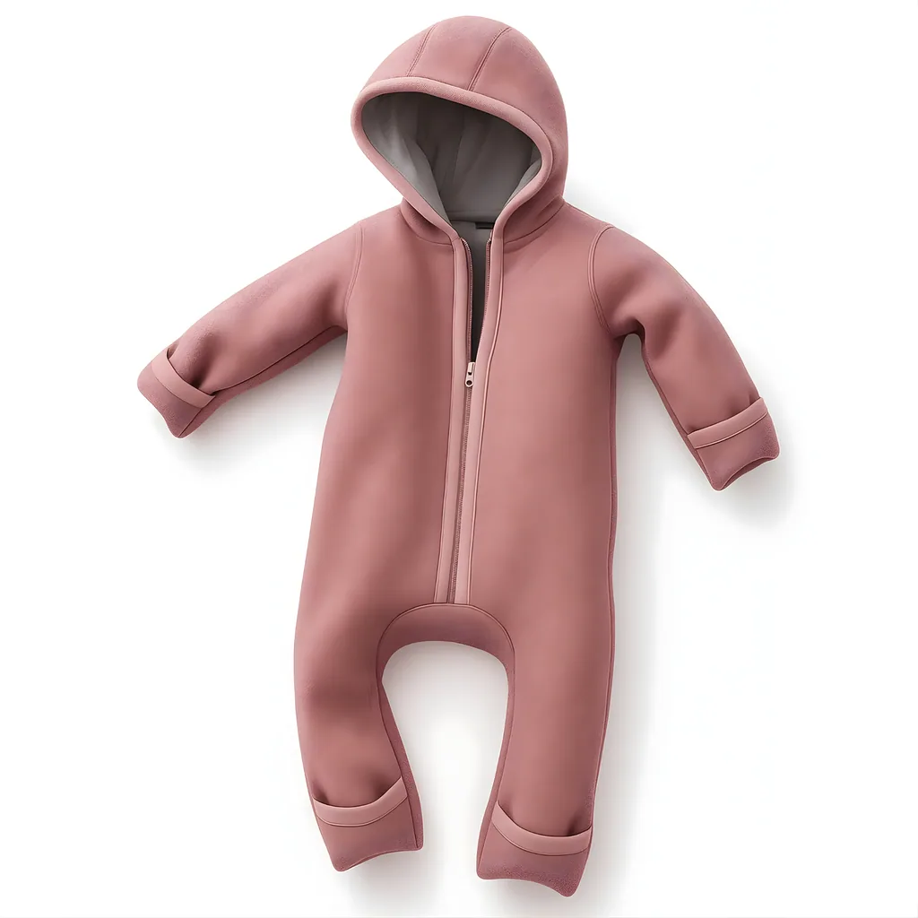 Alavya Home Walkoverall 74/80 Bio-Schurwolle - Rosa