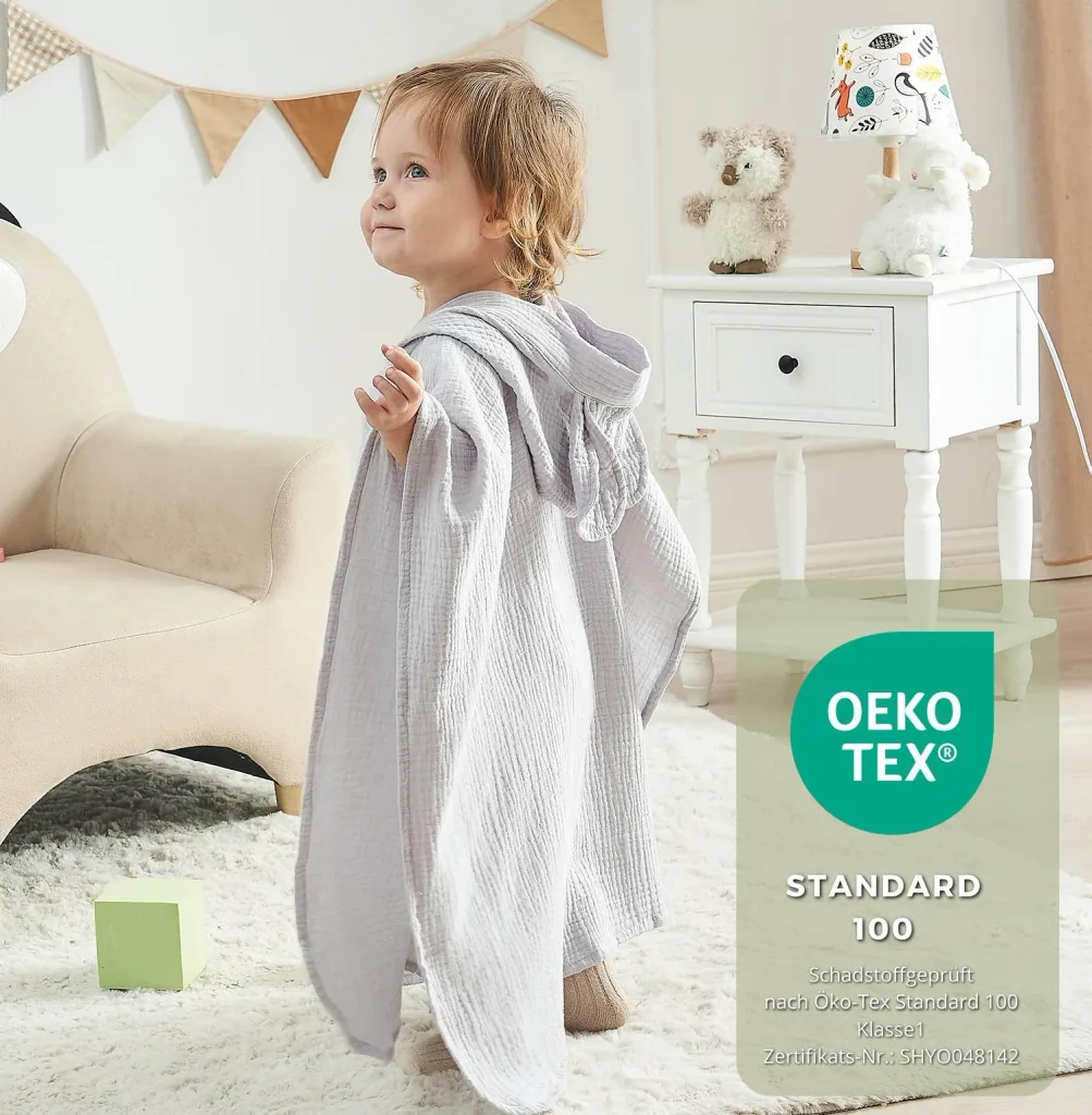 Alavya Home Badeponcho Nemo Baumwolle - 3er-Set, Rosa