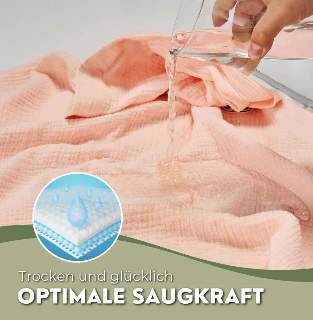 Alavya Home Badeponcho Nemo Baumwolle - 3er-Set, Rosa