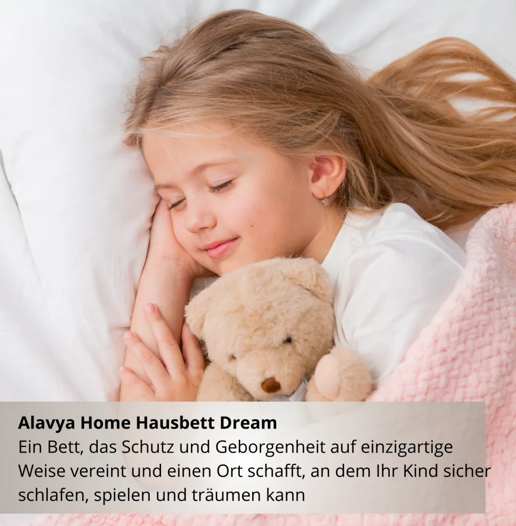 Alavya Home Bodenbett DREAM 80x160 cm Buche - Khaki