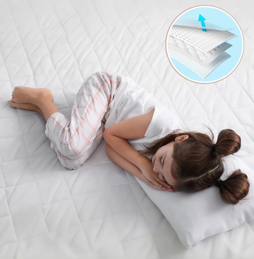 Alavya Home Kindermatratze COZY 3-teiliges Set 60x120 cm Kaltschaum - 3er-Set, Weiß