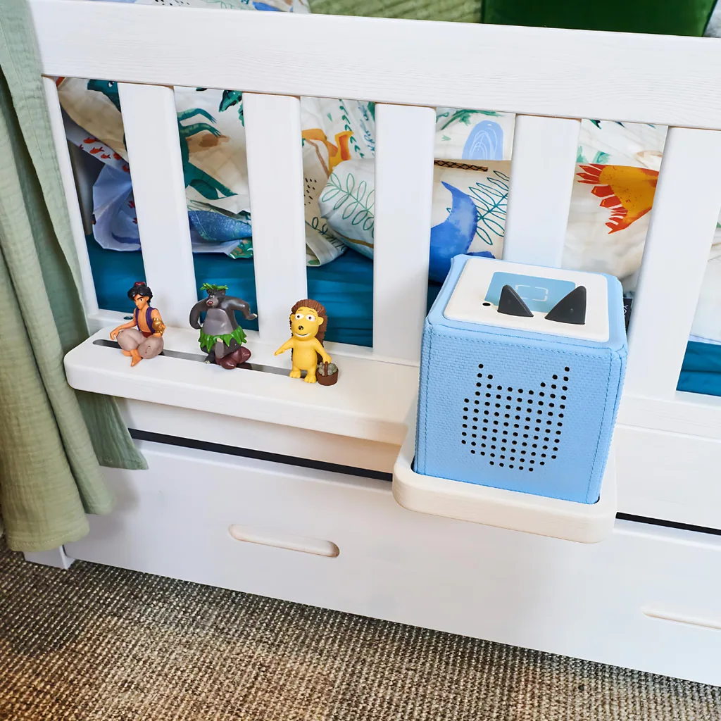 Alavya Home Hausbett CLOUD Komplett-Set 90x200 cm Buche - Weiß
