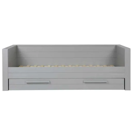 WOOOD - Sofabett Dennis, betongrau, matt, 73x219x101 cm