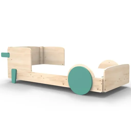 Mathy by Bols Einzelbett "Discovery", Farbe Elemente: apple green