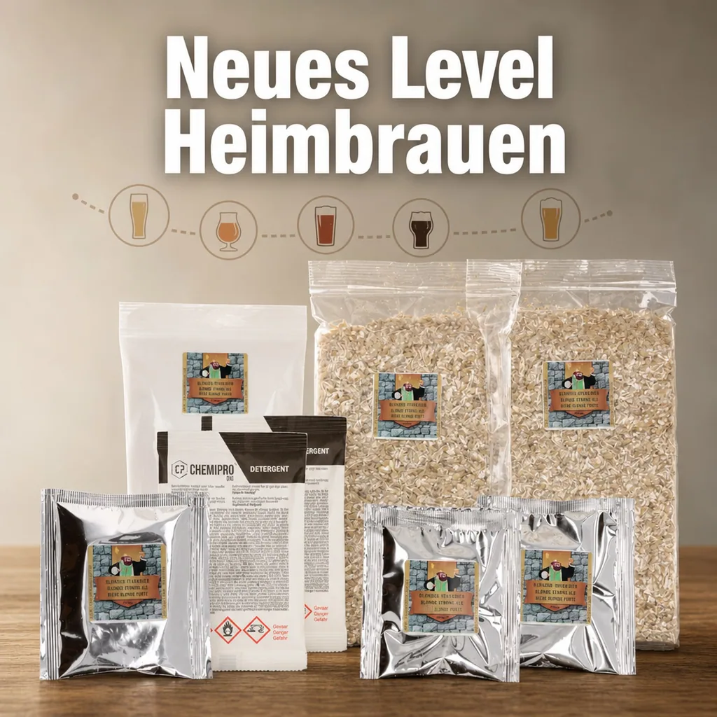 Nachfüllset für Kingdom Brew Kit, Bierbrauset - Blondes Starkbier