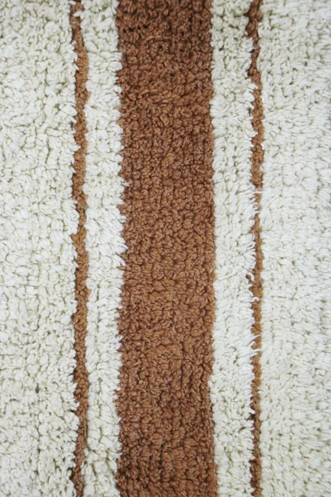 Lorena Canals Waschbarer Teppich - Gastro, Toffee, Größe: 90 x 130 cm