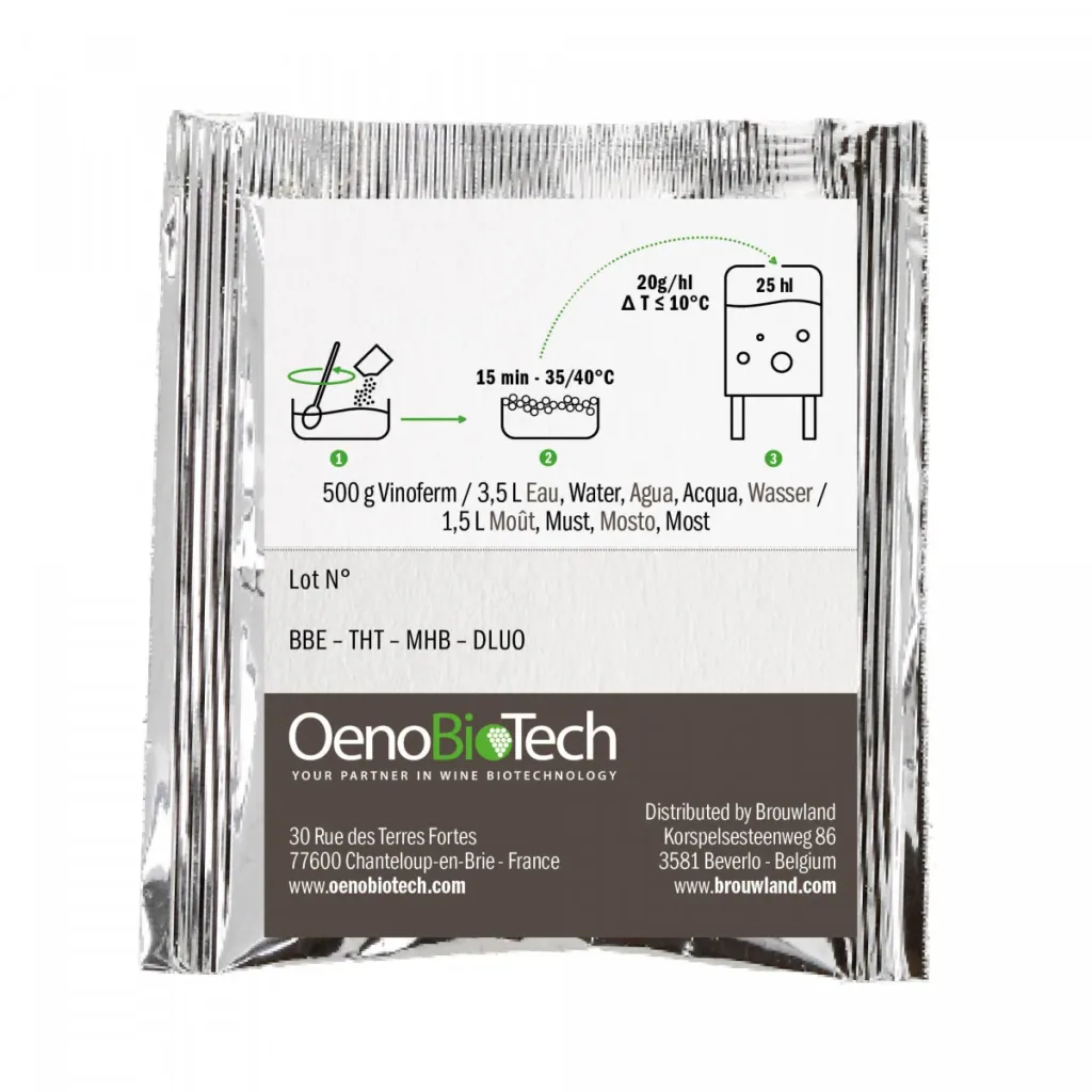 Weinhefe, Trockenhefe Wein - Vinoferm, Cryo White, 7g