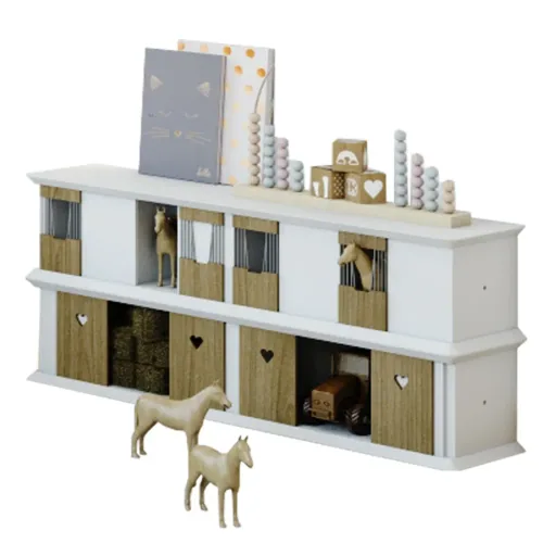 Mathy by Bols BOXES Regal Stall & Scheune groß natur
