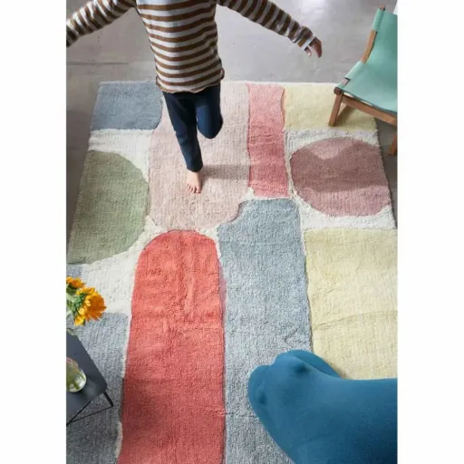 Lorena Canals waschbarer Wollteppich "Rug Abstract" Donna Wilson