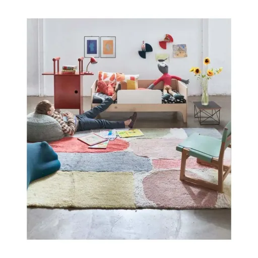 Lorena Canals waschbarer Wollteppich "Rug Abstract" Donna Wilson