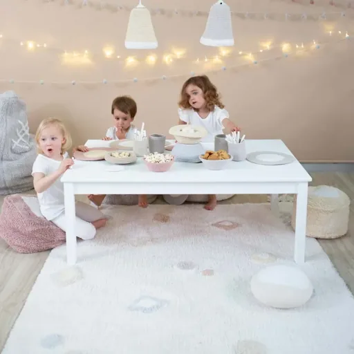 Lorena Canals waschbarer Teppich Kim creme