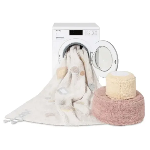 Lorena Canals waschbarer Teppich Kim creme
