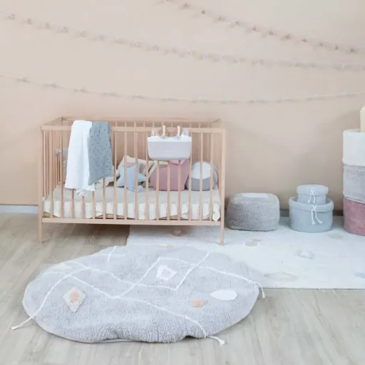 Lorena Canals waschbarer Teppich Kim creme