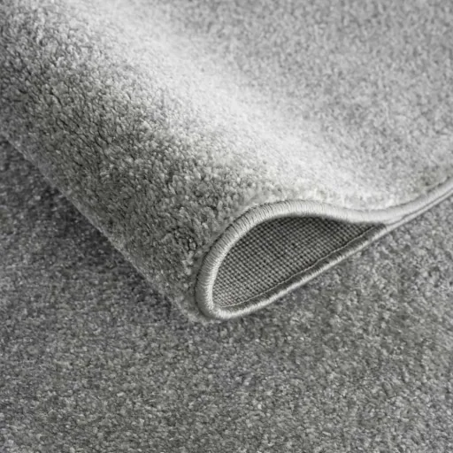 Livone Kinderteppich Stern weiss auf grau, Teppichgrösse: 120 x 180 cm