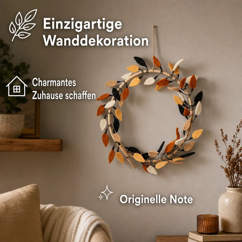 Kidsdepot Dekokranz Blätter