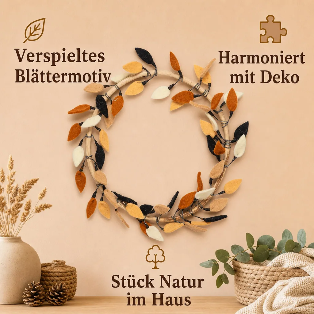 Kidsdepot Dekokranz Blätter