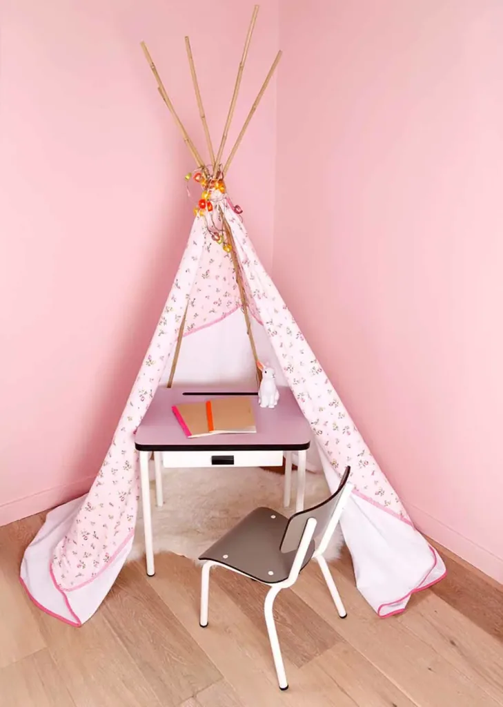Gambettes Kindertisch/Schreibtisch Regine taupe