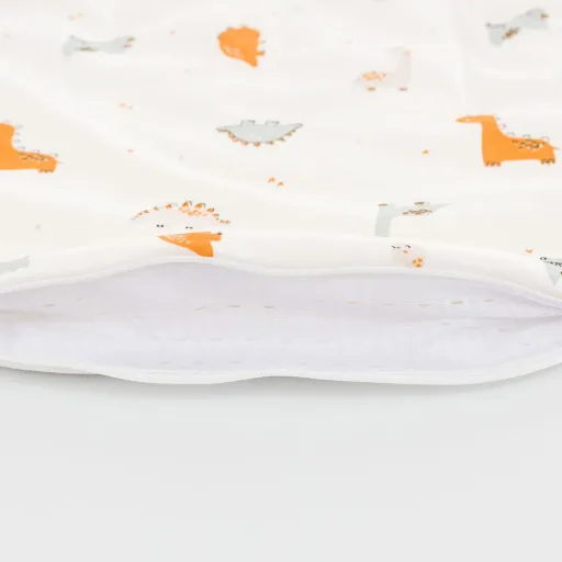 Träumeland Liebmich Baby Schlafsack, Schlummersack, Innenschlafsack - Dinolino, Grösse: 62/68