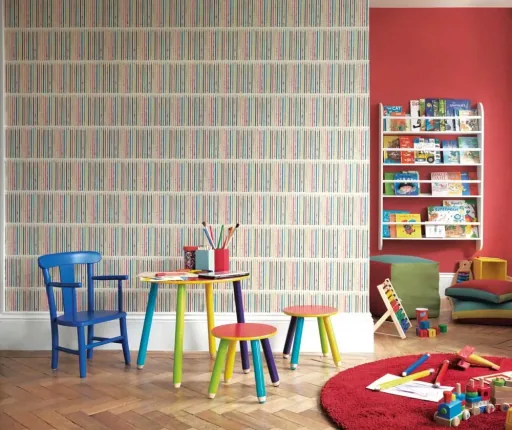 Little Sanderson Abracazoo Tapete Stifte rot